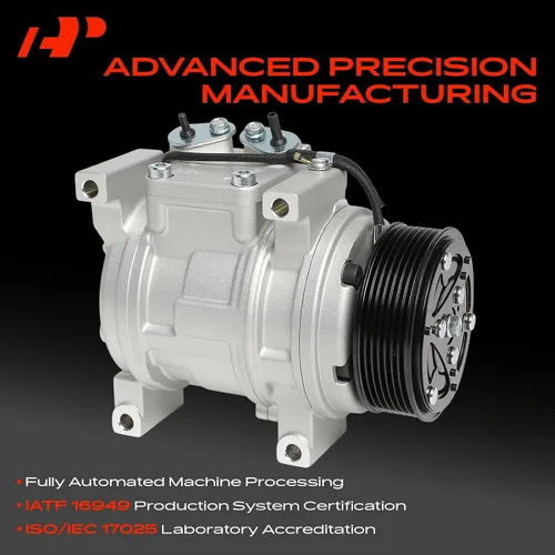 Vista 3 de A-Premium Compresor de aire acondicionado y aire acondicionado con embrague compatible con Honda CR-V CRV 2.4L 2002 2003 2004 2005 2006