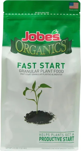 Vista 19 de Jobe's Organics Fertilizante granular multiusos, fertilizante de fácil cuidado de plantas para verduras, flores, arbustos, árboles y plantas, bolsa