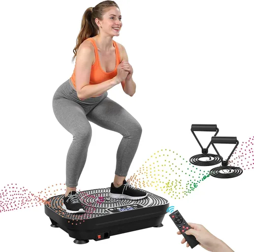 Vista 19 de AXV Vibration Plate Exercise Machine Fitness Platform Body Vibrating Board