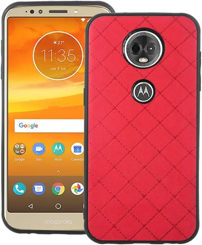 Vista 9 de Funda de teléfono para Motorola Moto E5 Plus Slim Soft Rubber Case Mujeres Hombres Negro
