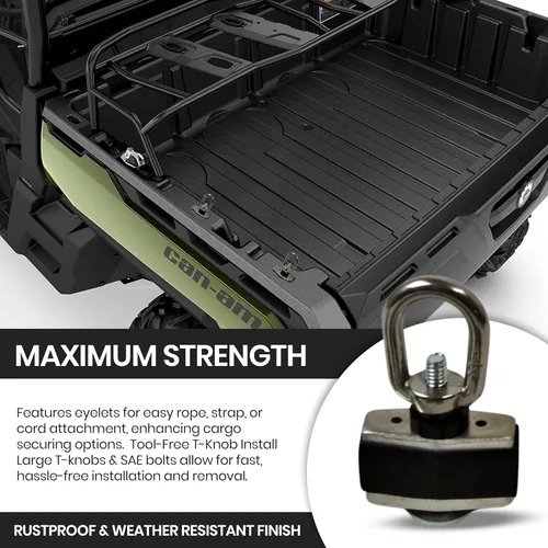 Vista 4 de Can Am USA Made - Anclajes de amarre Hornet Outdoors CA-3002-E