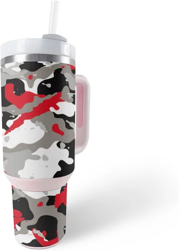 Vista 22 de MightySkins Skin - Vaso de vinilo compatible con Stanley The Quencher H2.0 FlowState de 40 onzas, Rasta León, protectora, duradera y única, fácil