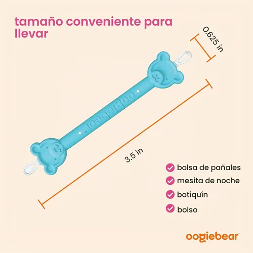 Vista 6 de Oogiebear – Limpiador de oídos y nariz para bebés, Paquete de 1