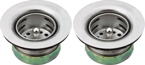 Vista 5 de Moen 22174 Colador de cesta para fregadero con montaje de drenaje, 2 pulgadas, acero inoxidable