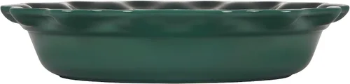 Vista 4 de Le Creuset - Molde para tartas Heritage de cerámica, 22.86 cm, alcachofa