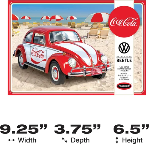 Vista 5 de Polar Lights - Volkswagen Beetle Snap (Coca-Cola) 2T