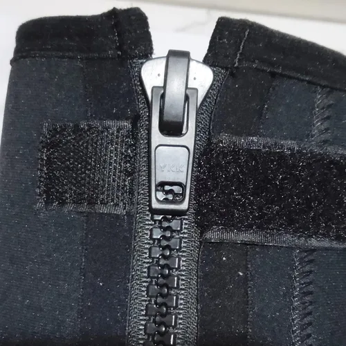 Vista 3 de Botas de buceo de neopreno con cremallera de alta calidad de 0.118 in y 0.197 in con suela antideslizante para deportes acuáticos, buceo, esnórquel