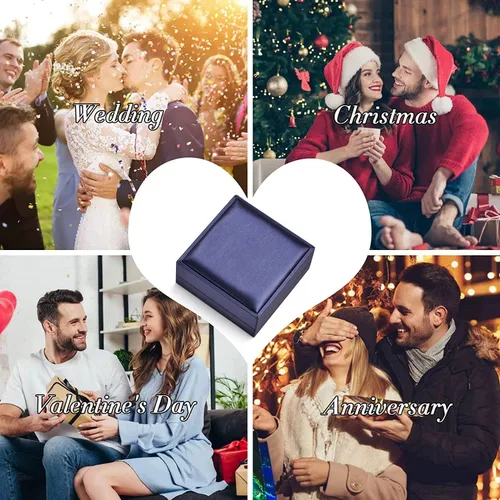 Vista 7 de Pulseras personalizadas de regalo para parejas, pulsera a juego para él y ella, pulsera de cadena cubana de promesa para hombres y mujeres, regalo