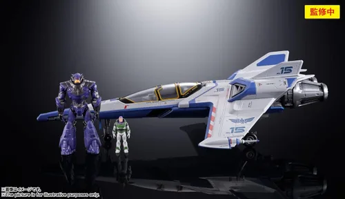 Vista 4 de TAMASHII NATIONS - Lightyear - Nave espacial XL-15, Bandai Spirits Chogokin Metal fundido coleccionable