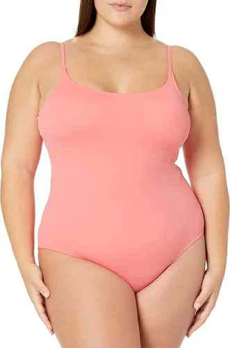 Vista 4 de Tienda Essentials Bañador de una pieza con tirantes finos para mujer