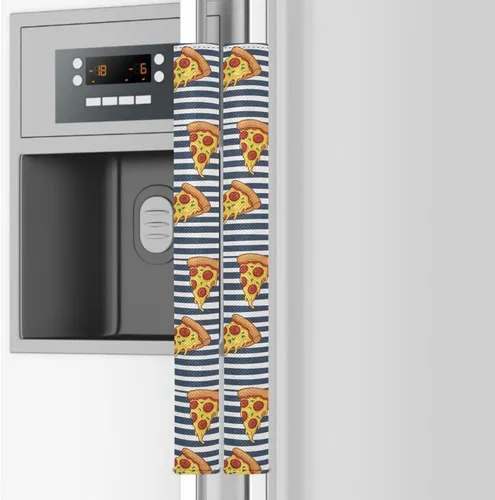 Vista 16 de Juego de 2 fundas para manija de puerta de refrigerador
