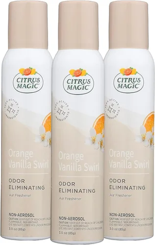 Vista 10 de Citrus Magic Spray ambientador que elimina olores, bosque lluvioso de bambú, 3 onzas, paquete de 3