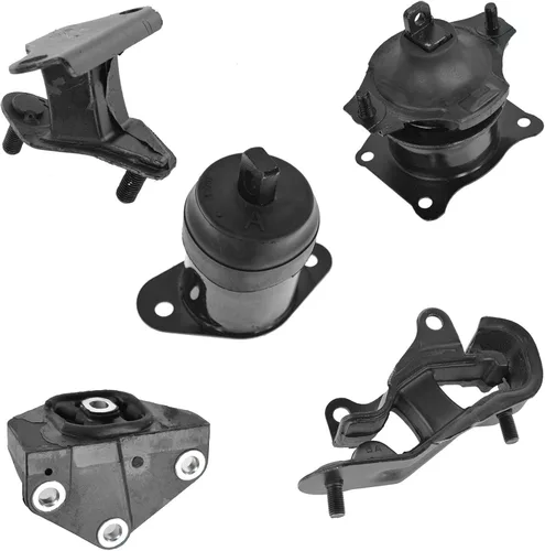 Vista 183 de TRQ Kit de montaje de motor de transmisión de motor de 5 piezas compatible con Ford Five Hundred Montego 6sp Auto AT 2005 - 2007