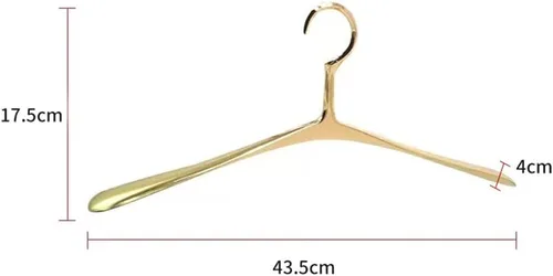 Vista 2 de 5 Widen Coat Hangers Thicken Metal Hangers Space Saving Hangers Hangers Pants Dress Storage Drying Rack