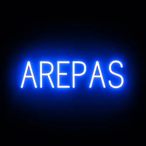 Vista 68 de SpellBrite Señal de PHO para restaurantes Señalización LED azul para restaurantes con LED de neón para empresas 13.2 x 6.3 pulgadas