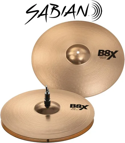 Vista 6 de Sabian Paquete variado de platillo, bronce, pulgadas (45002X)