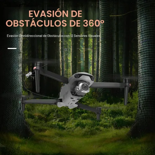 Vista 4 de Autel Robotics EVO 2 Pro V3: 2025 Son-y 1" CMOS y video HDR 6K, algoritmo de luz de luna 2.0, ISO máximo 44000, DNG de 12 bits, controlador