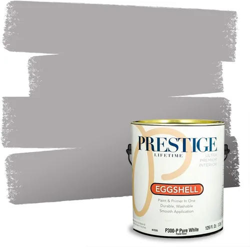 Vista 104 de Prestige Paints - 2 en 1, pintura base y pintura de exterior, E100-N-SW6988