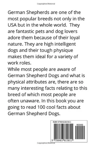 Vista 2 de German Shepherd 100 Fun Facts About the Amazing German Shepherd (Dog Breeds 100 Fun Facts)