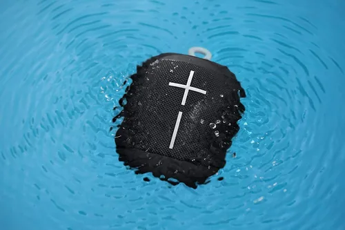 Vista 4 de Logitech UE WONDERBOOM - Altavoz Bluetooth portátil impermeable - Caja Boom Inalámbrica - Embalaje a granel - Negro fantasma