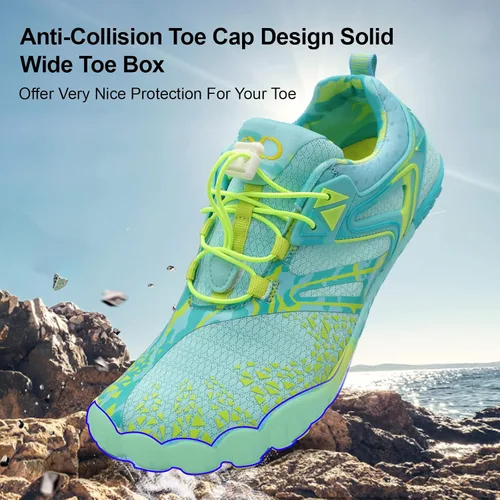Vista 5 de XIHALOOK - Zapatos deportivos de senderismo para mujer y hombre, de secado rápido, para playa, caminar, kayak, surf, entrenamiento