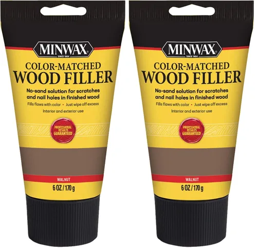 Vista 8 de Minwax Relleno de madera con color, Nogal, 6 onzas (paquete de 8)