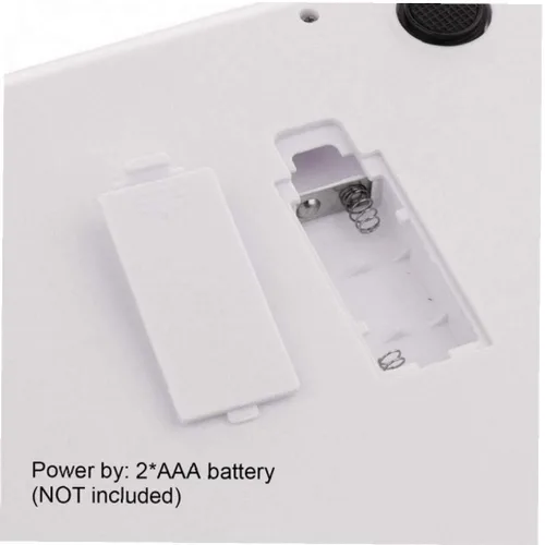 Vista 4 de 1 unid báscula electrónica de bebé digital de plástico para mascotas con pantalla LCD herramienta de medición de pesaje infantil de alta precisión