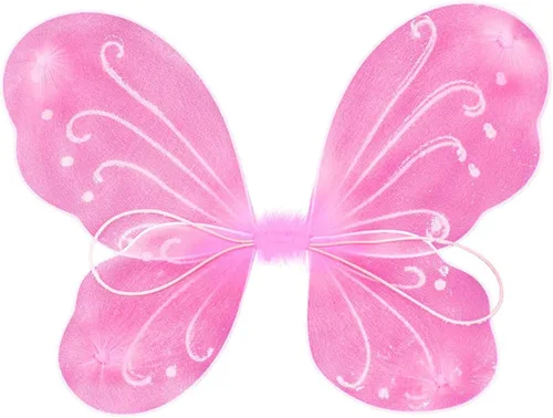 Vista 6 de Colle - Alas de hada de mariposa para niñas, disfraces de hada, alas brillantes de princesa para fiestas Verde brillante