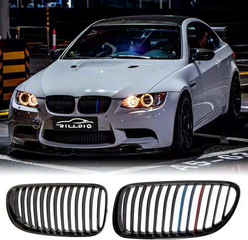 Vista 29 de Parrilla G20 - Parrilla de Riñón Negra Compatible con Serie 3 G20 316i/318i/320i/328i/330i/335i/340i de 2019-2022 Negro Brillante Diamante
