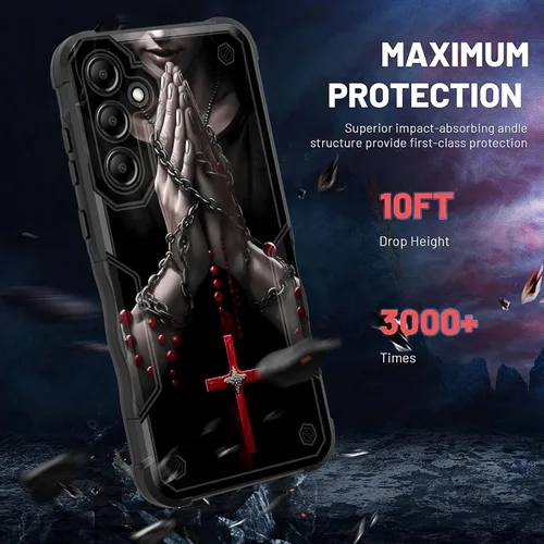 Vista 148 de Funda para Galaxy A14 5G, [Doble Capa][Protección contra Caídas de Grado Militar de 10 Pies] [Antideslizante] Funda Resistente a Prueba de Golpes