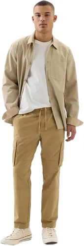 Vista 3 de GAP - Pantalones cargo para hombre Musgo negro