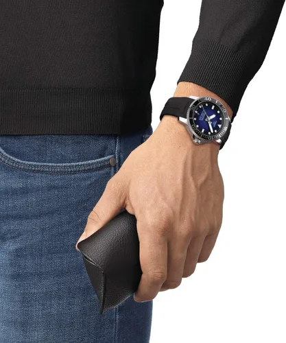 Vista 3 de Tissot Reloj casual Seastar 6601000 de acero inoxidable para hombre