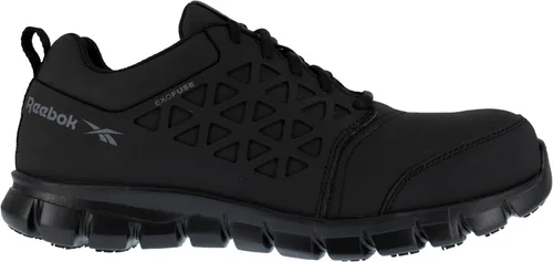 Vista 2 de Reebok Men's Rb4051 Sublite Cushion Safety Athletic Work Composite Toe Shoe Black