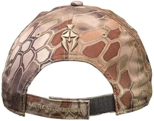 Vista 2 de Kryptek - Gorro de caza, diseño de bandera americana y casco espartano, camuflaje 3D