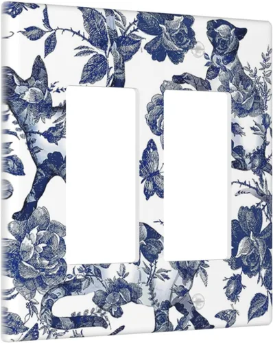 Vista 74 de Cubiertas Decorativas para Placas de Interruptor Diente de León Azul Rústico Citas Inspiradoras Casa de Campo Tablón de Madera Gris 1 Gang Cubierta