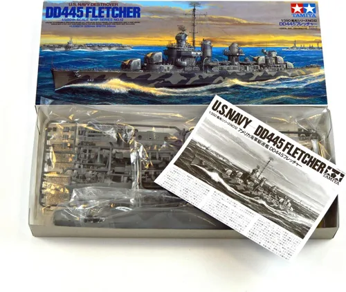 Vista 2 de Modelos Tamiya Destructor Clase Fletcher
