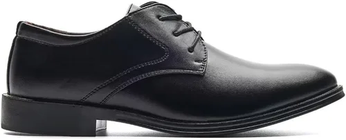 Vista 2 de Zapatos de vestir Oxford modernos formales para hombre, para negocios, boda, trabajo, con cordones, Derby