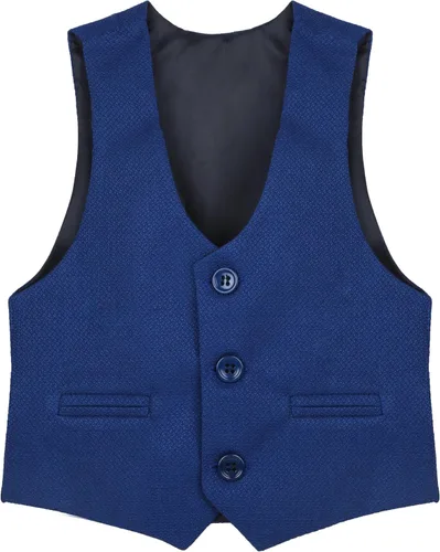 Vista 5 de Lilax Traje formal para niños de 4 piezas, chaleco, pantalones y corbata