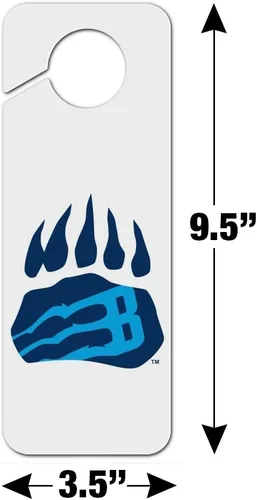 Vista 6 de Bob Jones University Logo Secundario Perilla De Puerta De Plástico Perilla Señal - Imagen