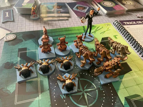 Vista 5 de Juego de mesa de peluche Oh Brother! Expansión del juego de mesa - ¡emocionante aventura narrativa! Juego de estrategia cooperativa para niños