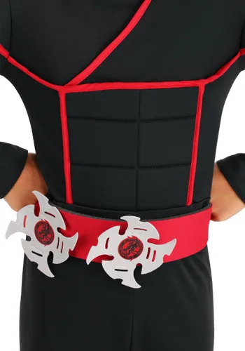 Vista 3 de Disfraz de ninja sigiloso para niños Multicolor