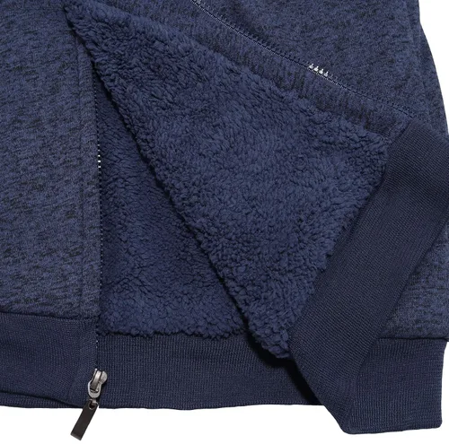 Vista 49 de Chaqueta con capucha con cremallera completa y forro de sherpa
