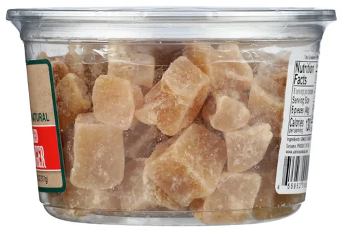 Vista 7 de AURORA PRODUCTS Trozos de jengibre cristalizado australiano, 11 oz
