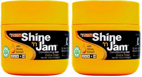 Vista 8 de Ampro Shine 'n Jam - Extra Hold 8 oz (paquete de 6) por Ampro