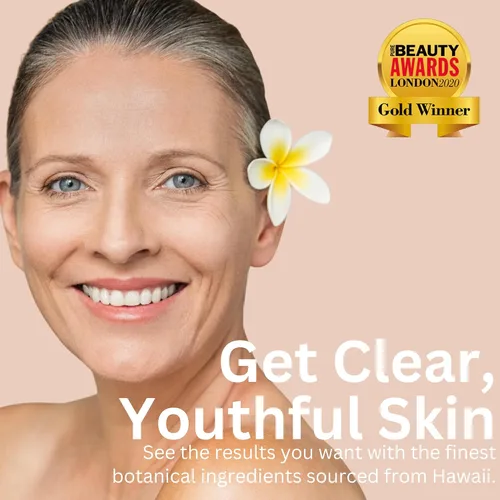 Vista 3 de Hidratante facial ultra orgánico, limpiador facial natural y crema de noche de retinol