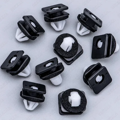 Vista 5 de Rexka Clips de retención para moldura de parabrisas compatibles con Ford Explorer 2011-2019 BB5Z-78519R44-A BB5Z78519R44A