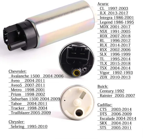 Vista 3 de Regulador de presión de inyección de combustible jcc-203 FPR10, PR143, PR216, PR233, PR234, PR286 compatible con BERETTA, CAMARO, CAPRICE, CAVALIER