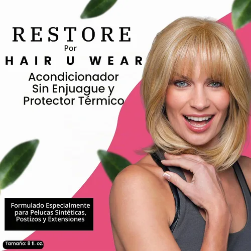Vista 2 de Hair u wear Raquel Welch - Acondicionador sin enjuague y protector