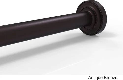 Vista 5 de Allied Brass DT-98 Dottingham Collection - Soporte para barra de ducha, níquel satinado