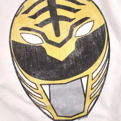 Vista 5 de Power Rangers Masks Helmets - Camiseta y pegatinas